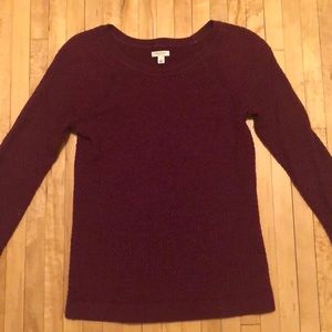 Maroon sweater